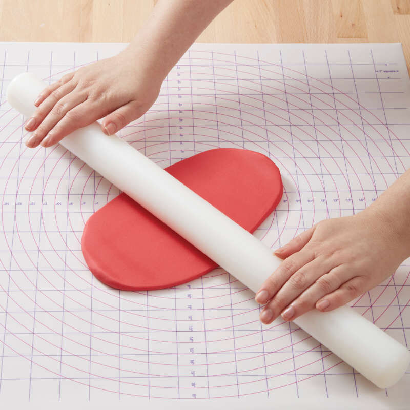 Large Fondant Roller with Guide Rings, 20-Inch image number 5