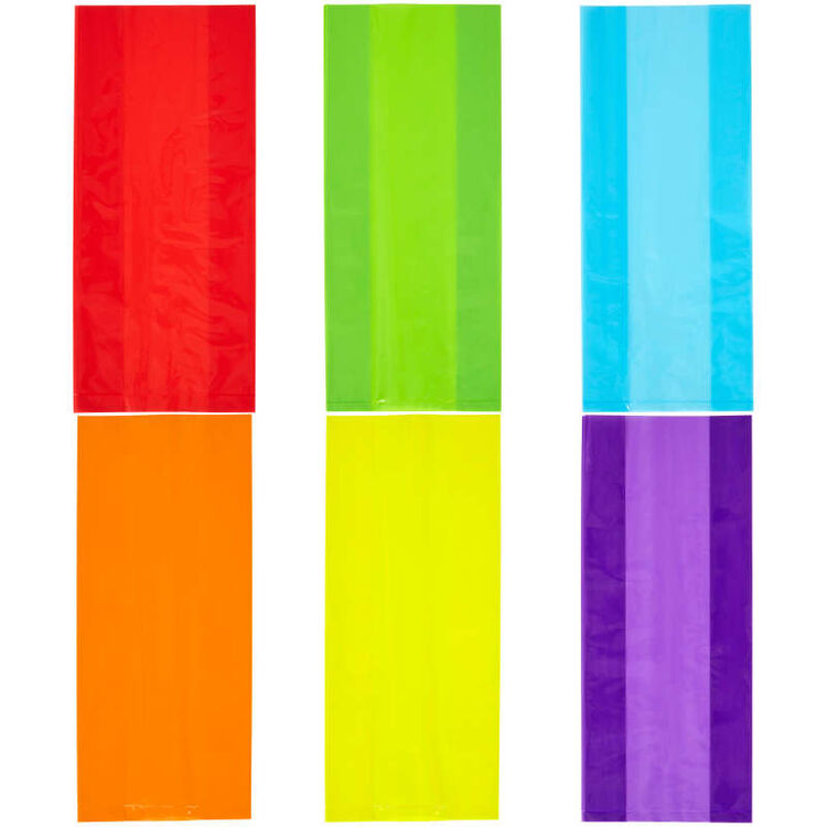 Colored Treat Bags, 30-Count