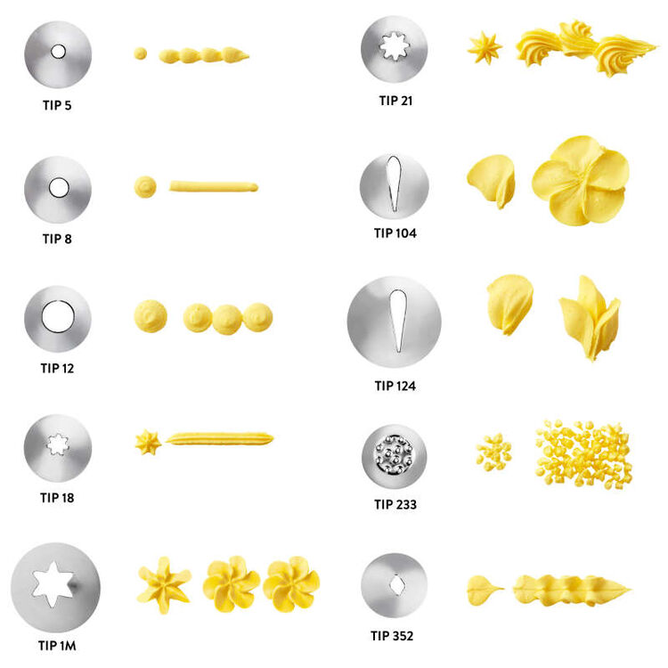 Beginning Buttercream Decorating Set, 20-Piece Cake Decorating Kit