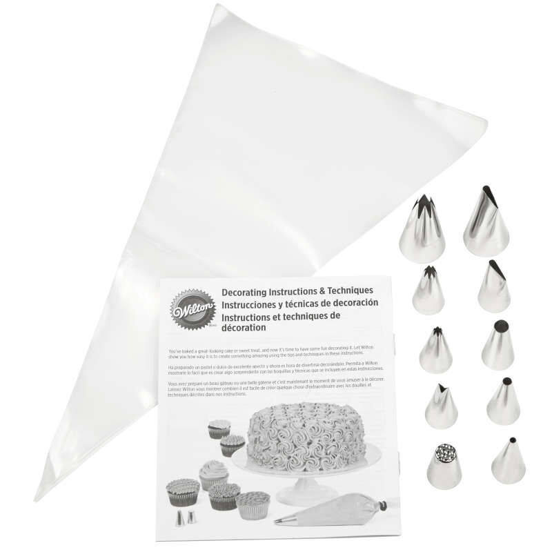 Beginning Buttercream Decorating Set, 20-Piece Cake Decorating Kit image number 3