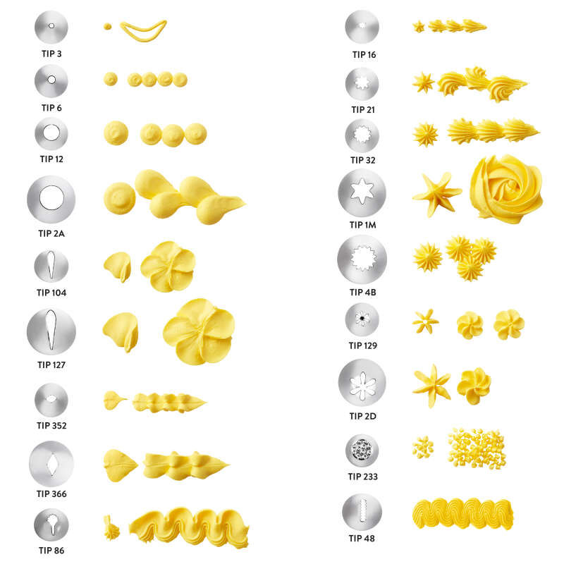 Deluxe Decorating Tip Set, 46-Piece image number 1