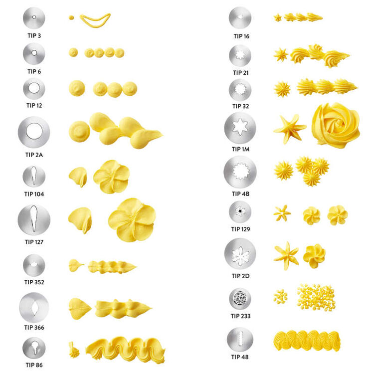 Deluxe Decorating Tip Set, 46-Piece