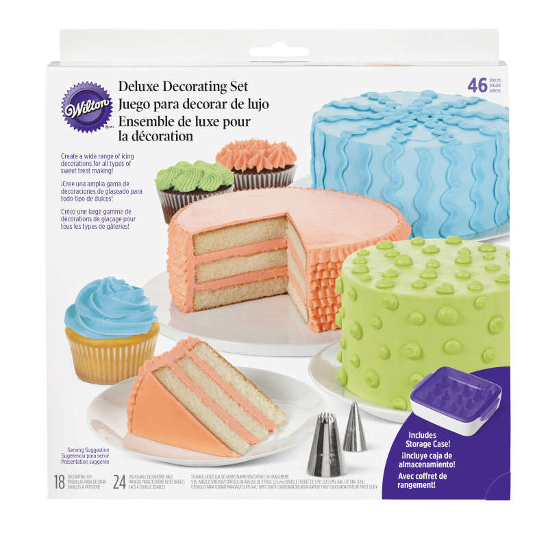 Deluxe Decorating Tip Set, 46-Piece image number 2