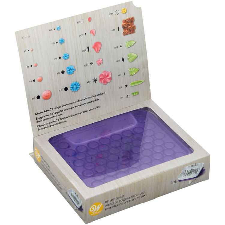 Decorating Piping Tip Set, 22 Piece