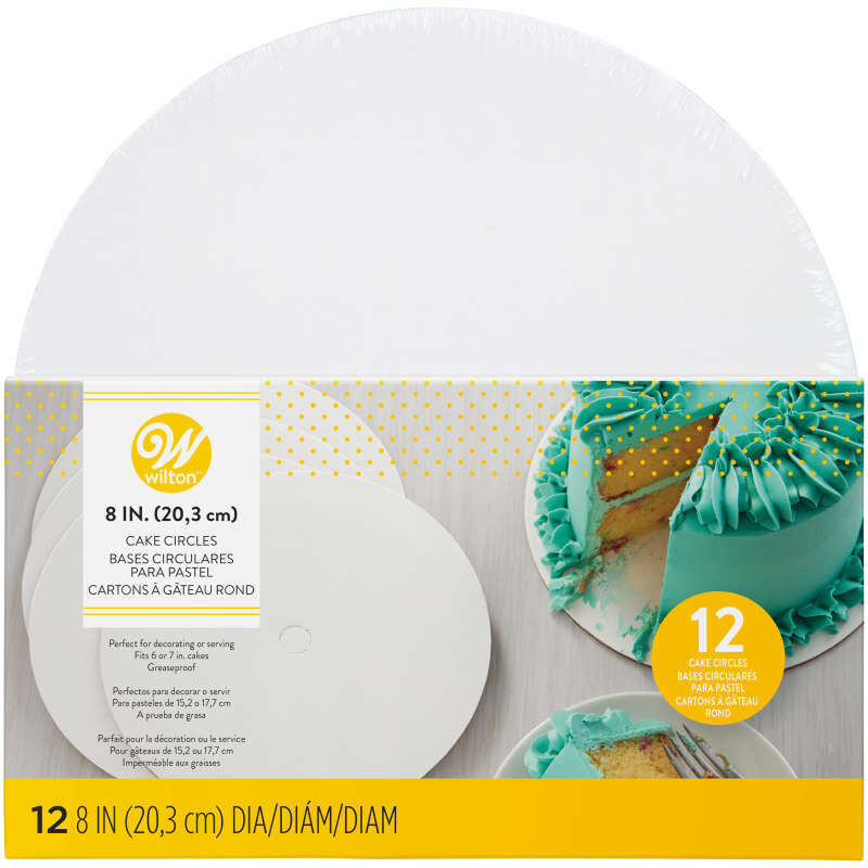 8-Inch Cake Circles, 12-Count image number 1