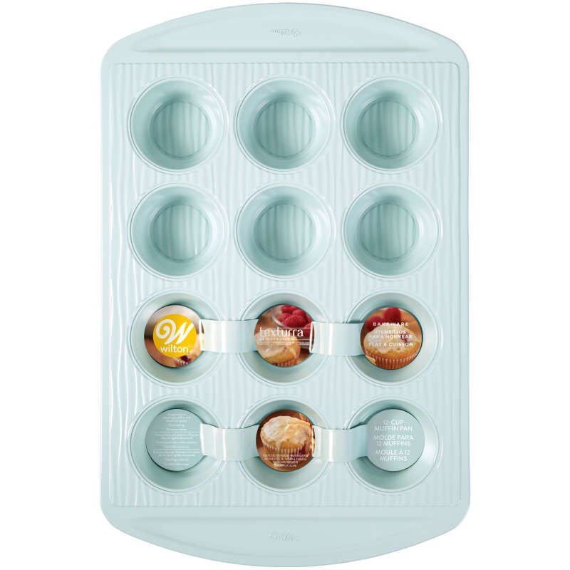 Texturra Performance Non-Stick Bakeware Muffin Pan, 12-Cup image number 1