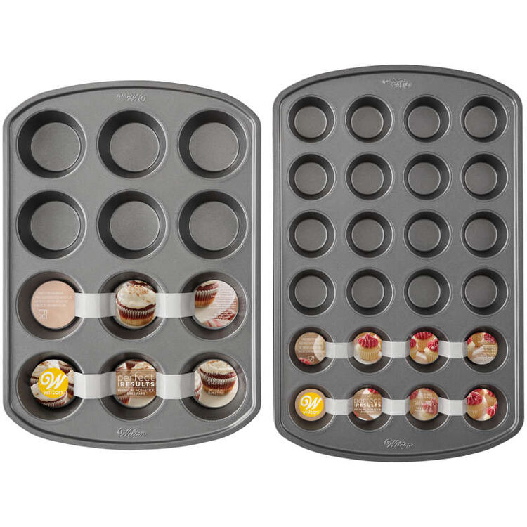 Perfect Results Premium Non-Stick Muffin Pan Set, 2-Piece