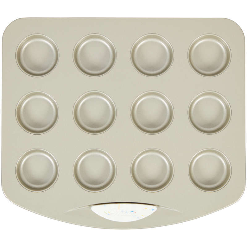 Daily Delights Non-Stick Mini Round Toaster Oven Pan, 12-Cavity image number 0