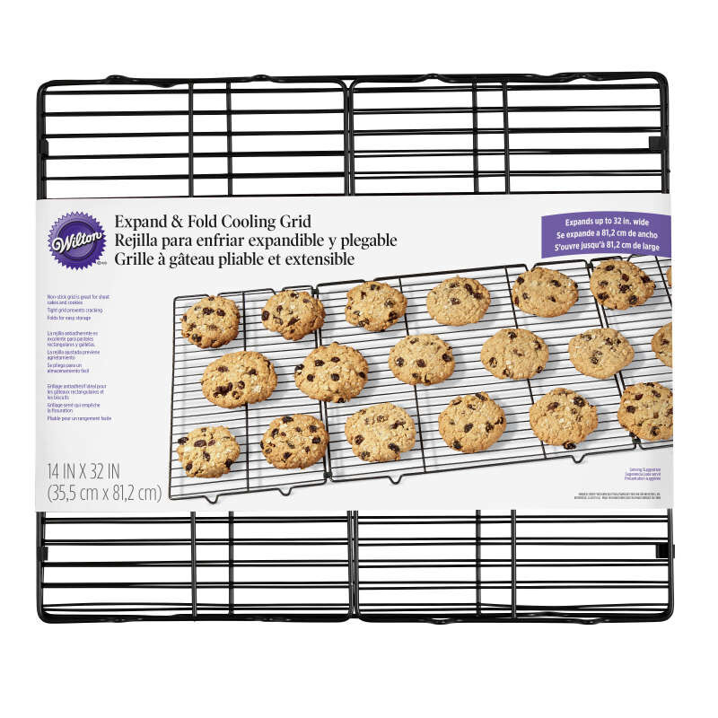 Expand and Fold 16-Inch Non-Stick Cooling Rack image number 1