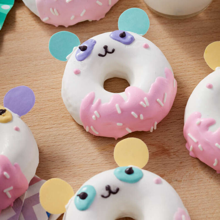 Panda Bear Cake Donuts