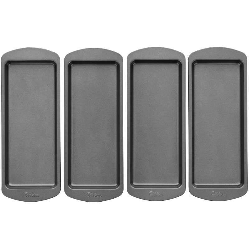 Easy Layers! 10 x 4-Inch Loaf Cake Pan Set, 4-Piece image number 1