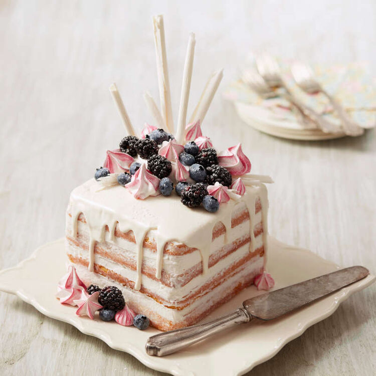 Easy Layers Square Cake Pan Set, 4-Piece