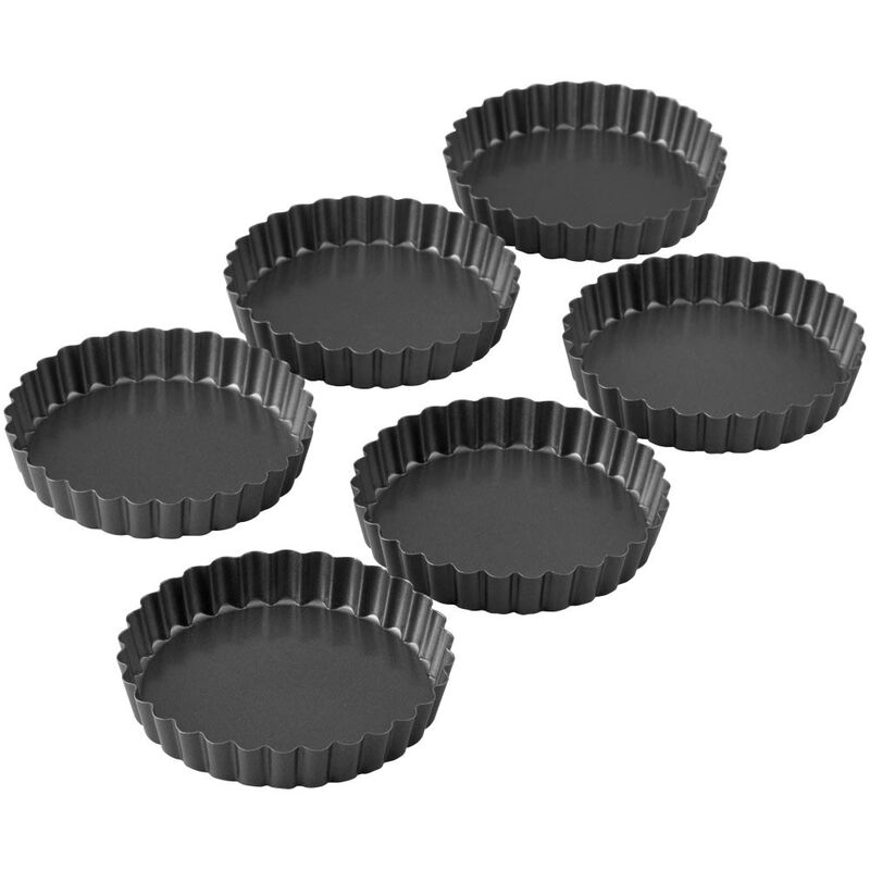 Perfect Results Non-Stick Tart Pan Set, 6-Piece image number 1