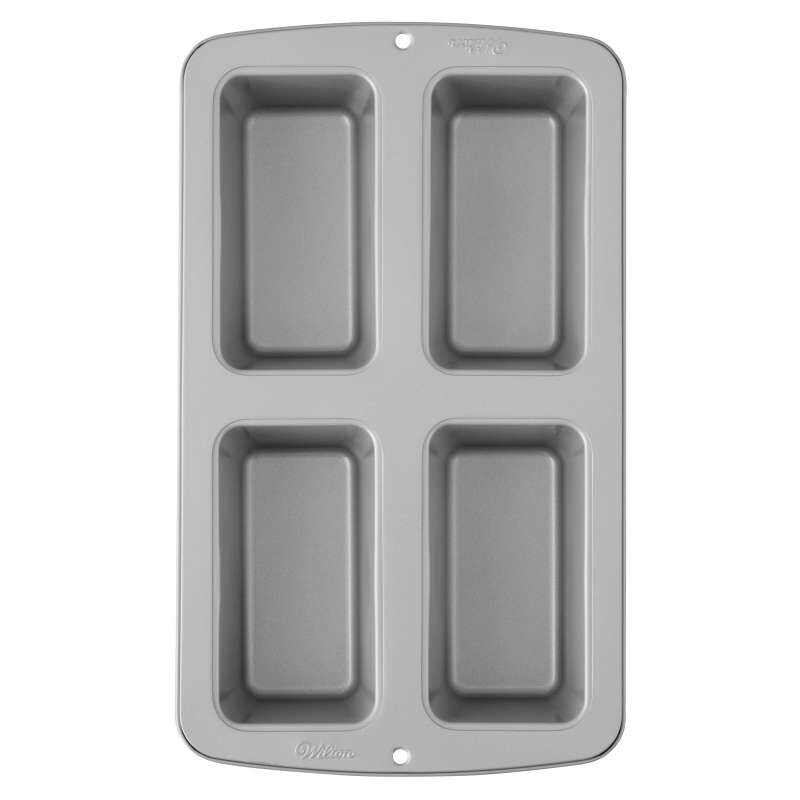 Recipe Right Non-Stick Mini Loaf Pan, 4-Cavity image number 0