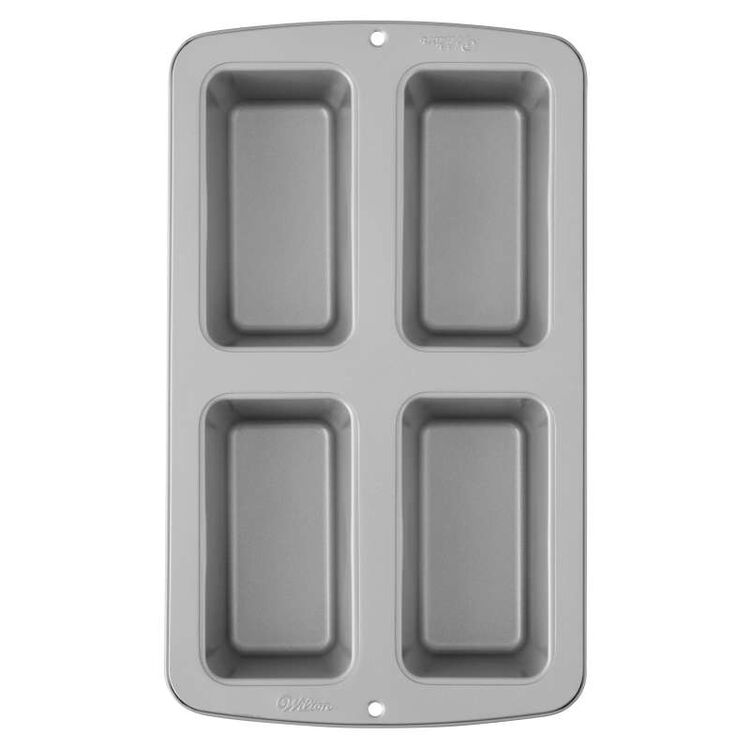 Recipe Right Non-Stick Mini Loaf Pan, 4-Cavity