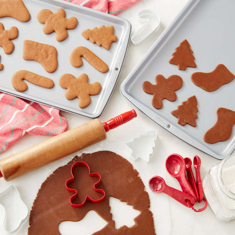 Recipe Right Cookie Sheet Set, 3-Piece Non-Stick Baking Sheets image number 6