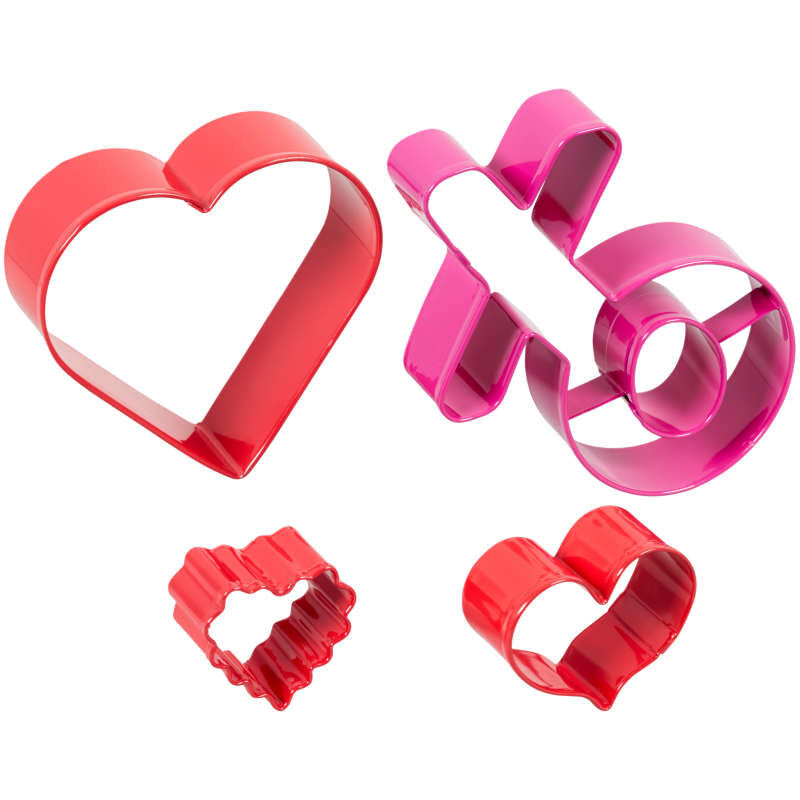XO Valentine's Day Cookie Decorating Kit, 12-Piece image number 2