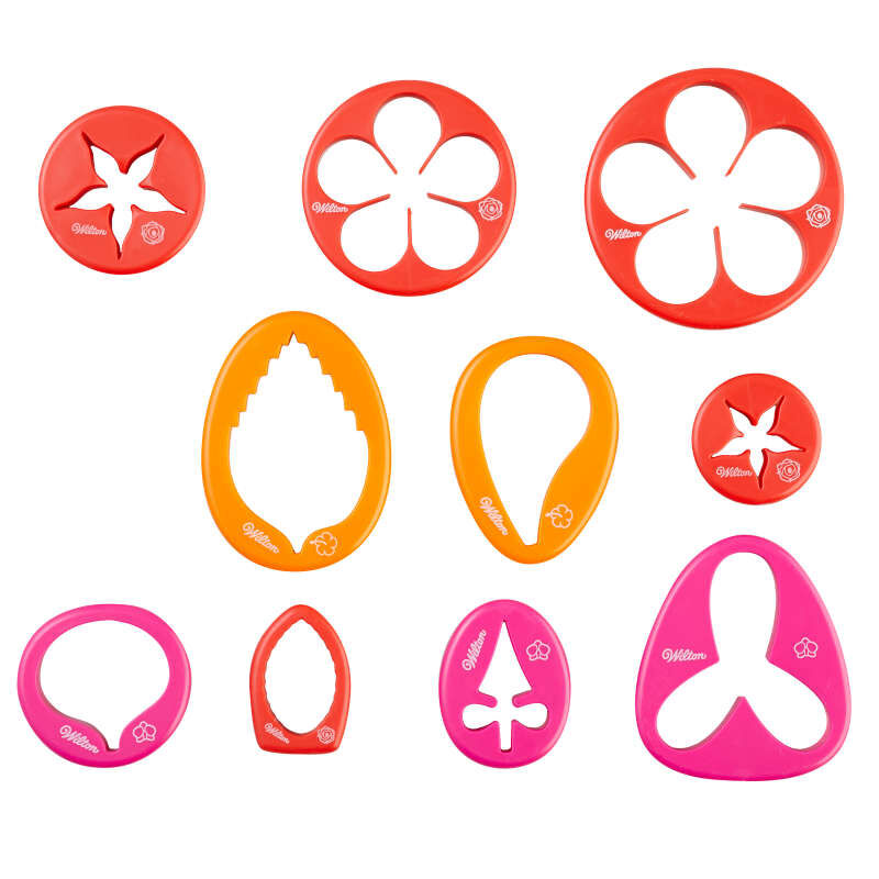 Gum Paste and Fondant Flower Cutter Set, 28-Piece image number 3