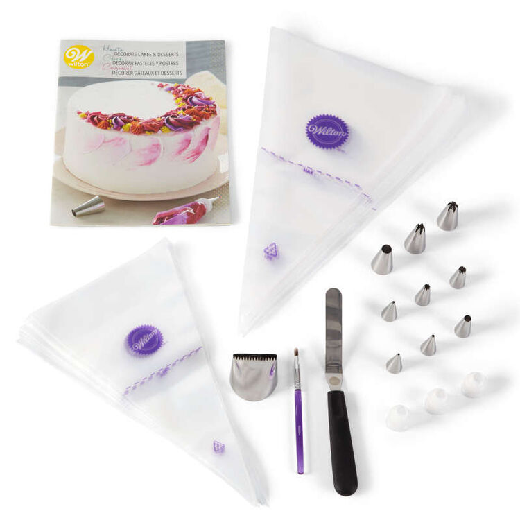 How to Decorate Cakes and Desserts Kit, 39-Piece