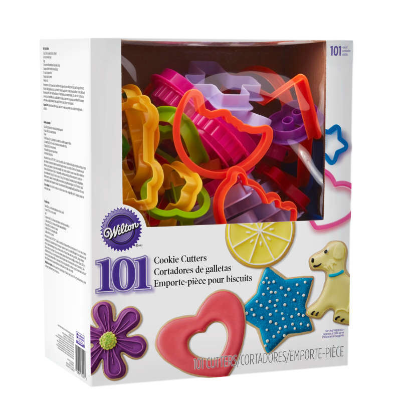 Plastic Cookie Cutter Set, 101-Piece image number 3