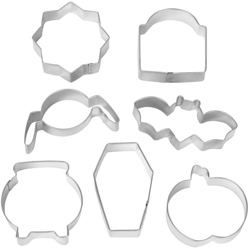 Halloween Cookie Cutters Set, 7-Piece Metal Set image number 0
