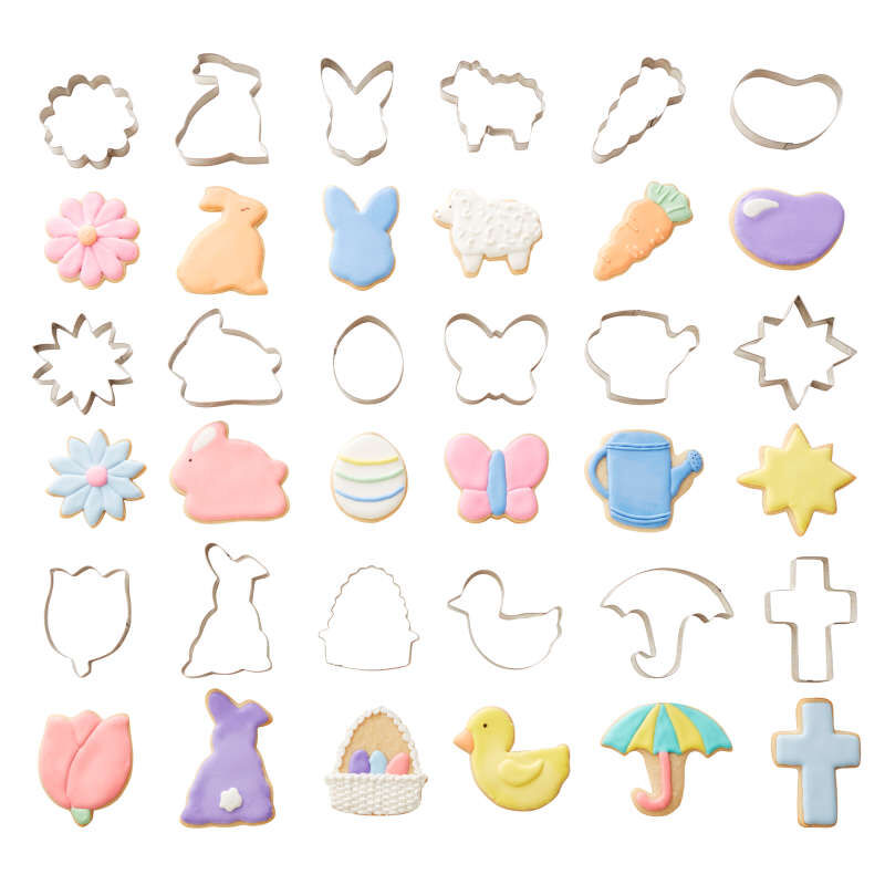 Easter Cookie Cutter Tub, 18-Count Set image number 3