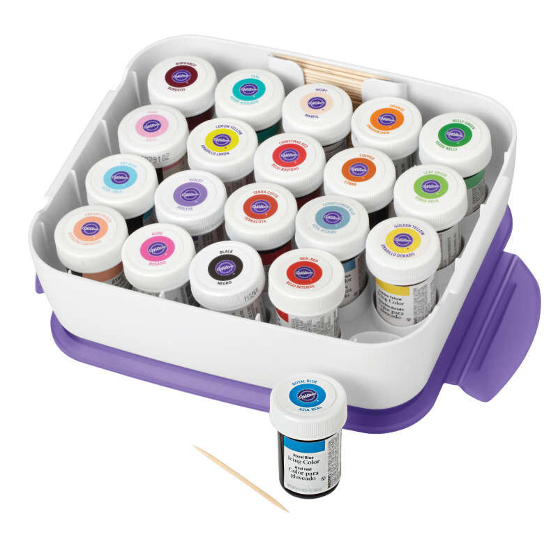 Icing Color Organizer Case - Cake Decorating Supplies image number 4