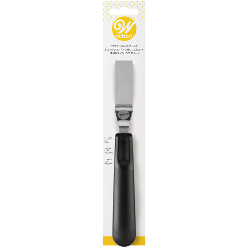 9 Inch Angled Spatula in Packaging image number 1