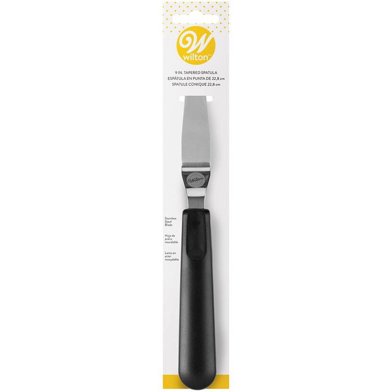 Black Tapered Spatula 9 Inch image number 1