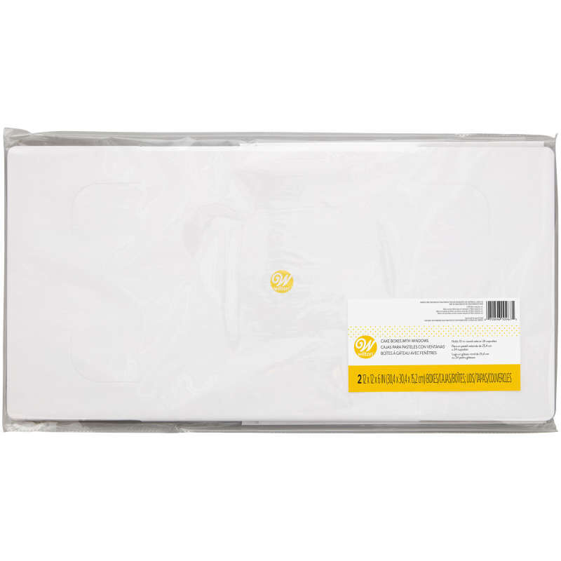12-Inch Cake Box with Window for 10-Inch Cake, 2-Piece Set image number 2