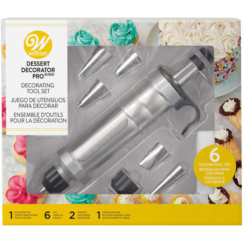 Dessert Decorator Pro Stainless Steel Cake Decorating Tool image number 2