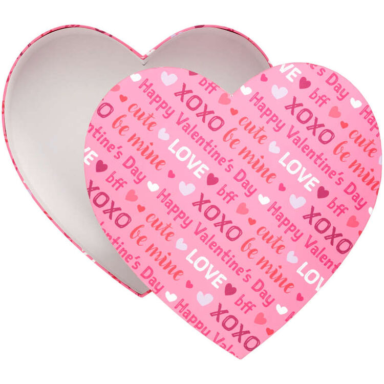 Heart-Shaped Valentine Treat Box