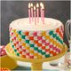 Colorful Birthday Cake