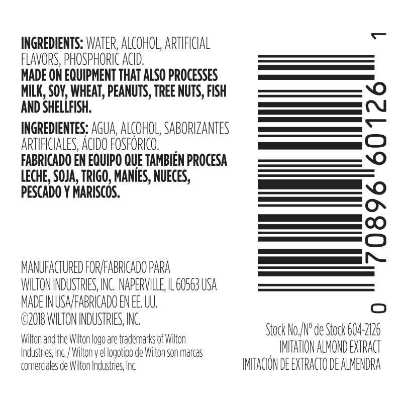Imitation Almond Extract, 2 oz. image number 1