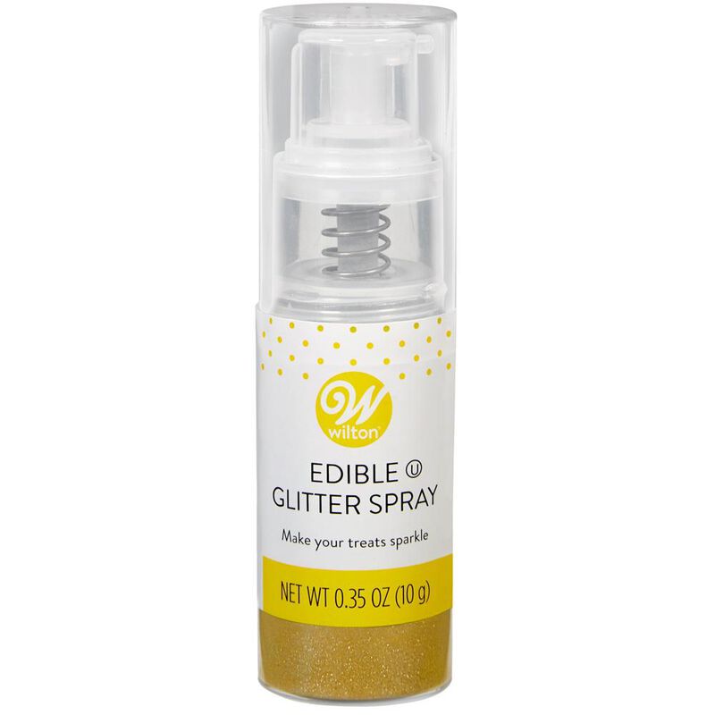 Edible Gold Glitter Spray image number 1