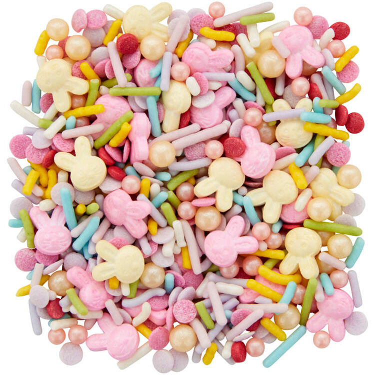 Bright Bunny and Jimmies Easter Sprinkles Mix, 3.98 oz.