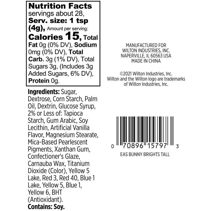 Bright Bunny and Jimmies Easter Sprinkles Mix, 3.98 oz. image number 4