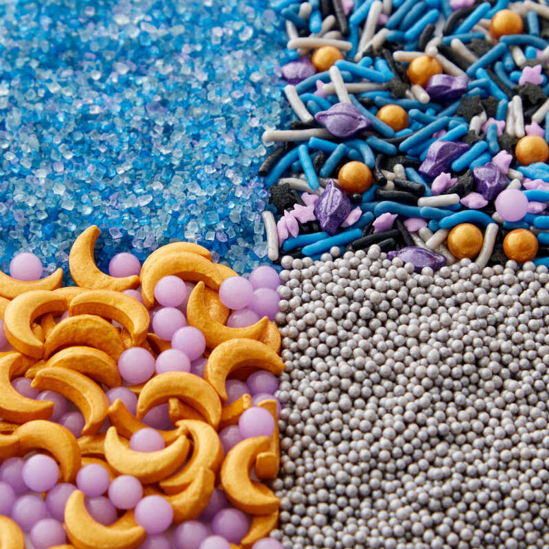 Galaxy, Planet and Star Sprinkles Set, 6.56 oz. (4-Piece Set) image number 1