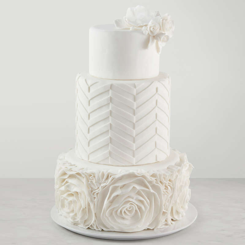 Decorator Preferred Premade White Fondant , 5 lb. image number 5