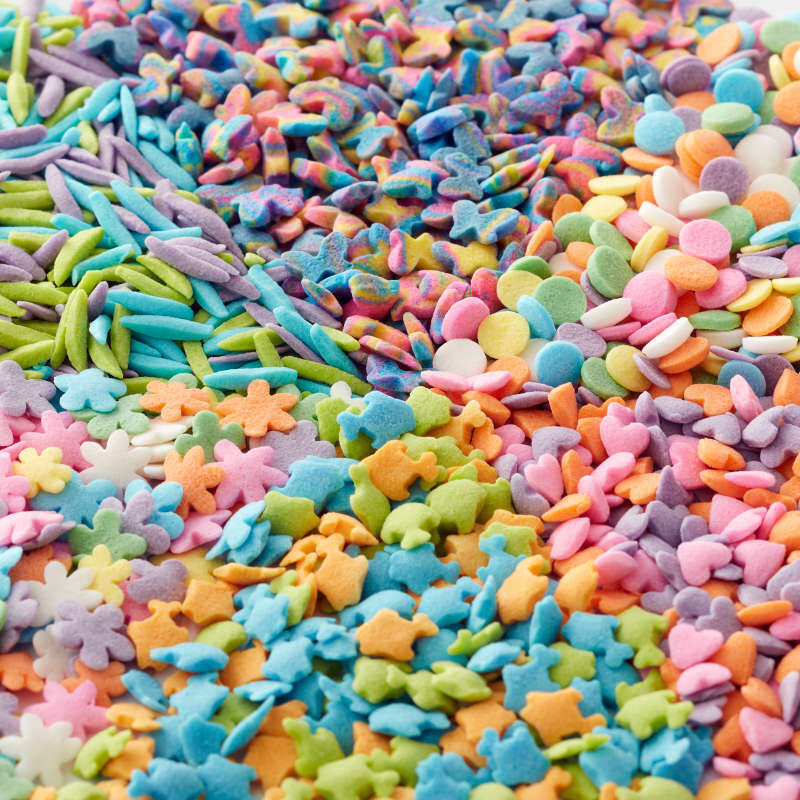Happy Spring Floral Medley 6-Cell Sprinkle Mix, 2.4 oz. image number 2