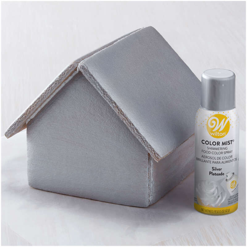 Silver Color Mist Shimmering Food Color Spray 1.5 oz image number 2
