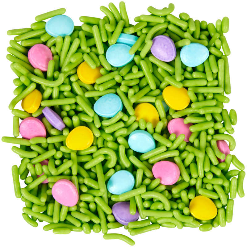 Easter Eggs with Grass Mix Sprinkles, 4 oz. image number 3