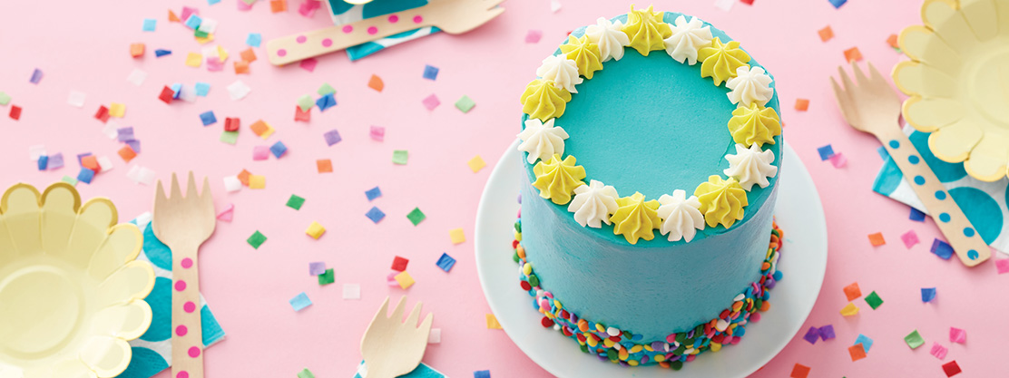 Blue cake