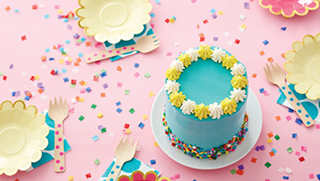 Blue cake