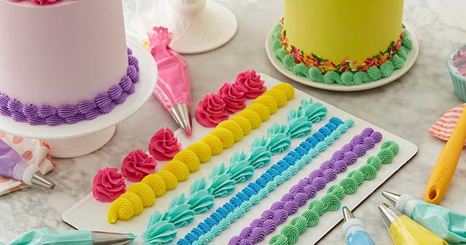 buttercream borders