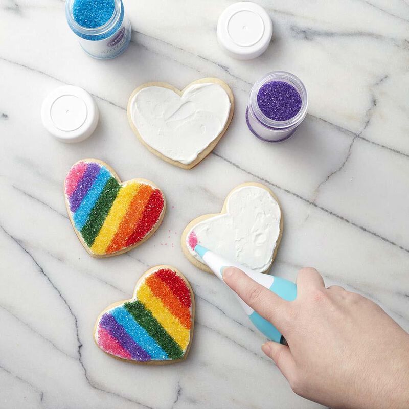 Sugar Writer Colorful Shapes Cookies image number 3